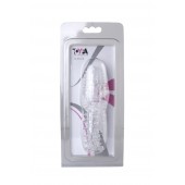 Прозрачная насадка с шишечками и шипами - 13,5 см. - Toyfa Basic - в Кисловодске купить с доставкой