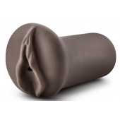 Коричневый мастубратор-вагина Nicole s Kitty - Blush Novelties - в Кисловодске купить с доставкой