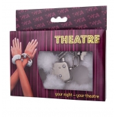 Наручники с белой меховой опушкой - ToyFa - купить с доставкой в Кисловодске