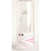 Гелевая прозрачная насадка с 2 отростками - 13 см. - Toyfa Basic - в Кисловодске купить с доставкой