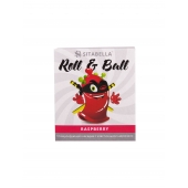 Стимулирующий презерватив-насадка Roll   Ball Raspberry - Sitabella - купить с доставкой в Кисловодске