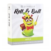 Стимулирующий презерватив-насадка Roll   Ball Apple - Sitabella - купить с доставкой в Кисловодске