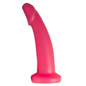 Розовый плаг-массажёр для простаты - 13,5 см. - LOVETOY (А-Полимер) - в Кисловодске купить с доставкой