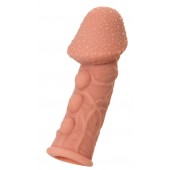 Насадка на фаллос с пузыриками, венками и ребристостью KOKOS Extreme Sleeve 09 - 12,7 см. - KOKOS - в Кисловодске купить с доставкой