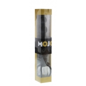 Черная ёлочка-насадка для двойного проникновения Mojo Bumpy - 15 см. - Seven Creations - в Кисловодске купить с доставкой