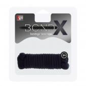 Чёрная веревка для связывания BONDX LOVE ROPE - 5 м. - Dream Toys - купить с доставкой в Кисловодске