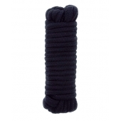 Чёрная веревка для связывания BONDX LOVE ROPE - 5 м. - Dream Toys - купить с доставкой в Кисловодске