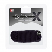 Черная веревка для связывания BONDX LOVE ROPE - 10 м. - Dream Toys - купить с доставкой в Кисловодске