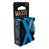 Классические презервативы в железном кейсе MAXUS Classic - 3 шт. - Maxus - купить с доставкой в Кисловодске