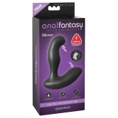 Черный массажер простаты Electro Stim Prostate Vibe с электростимуляцией - 13,3 см. - Pipedream - купить с доставкой в Кисловодске