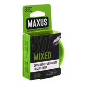 Презервативы в железном кейсе MAXUS Mixed - 3 шт. - Maxus - купить с доставкой в Кисловодске