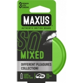Презервативы в железном кейсе MAXUS Mixed - 3 шт. - Maxus - купить с доставкой в Кисловодске