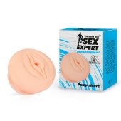 Телесная насадка-вагина на помпу - Sex Expert - в Кисловодске купить с доставкой
