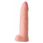 Телесная насадка на Harness с коннектором BLACK LINE - 18,5 см. - LOVETOY (А-Полимер) - купить с доставкой в Кисловодске