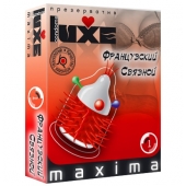 Презерватив LUXE Maxima  Французский связной  - 1 шт. - Luxe - купить с доставкой в Кисловодске
