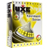 Презерватив LUXE  Exclusive  Кричащий банан  - 1 шт. - Luxe - купить с доставкой в Кисловодске