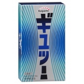 Презервативы Sagami 6 FIT V с волнообразной текстурой - 12 шт. - Sagami - купить с доставкой в Кисловодске