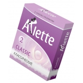 Классические презервативы Arlette Classic - 3 шт. - Arlette - купить с доставкой в Кисловодске