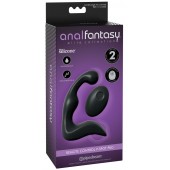 Черный вибромассажер простаты с пультом ДУ Control P-Spot Pro - Pipedream - в Кисловодске купить с доставкой