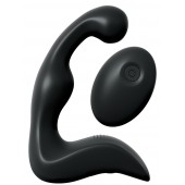 Черный вибромассажер простаты с пультом ДУ Control P-Spot Pro - Pipedream - в Кисловодске купить с доставкой