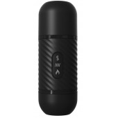 Черный вибромассажер с функцией поступательных движений Ass Thruster - Pipedream - купить с доставкой в Кисловодске