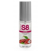 Смазка на водной основе S8 Flavored Lube со вкусом вишни - 50 мл. - Stimul8 - купить с доставкой в Кисловодске
