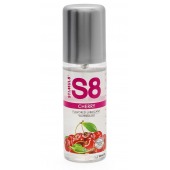 Смазка на водной основе S8 Flavored Lube со вкусом вишни - 125 мл. - Stimul8 - купить с доставкой в Кисловодске