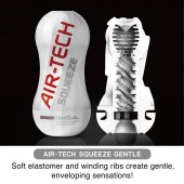 Мастурбатор AIR-TECH Squeeze Gentle - Tenga - в Кисловодске купить с доставкой