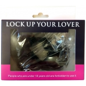 Черные меховые наручники Love с ключиками - Baile - купить с доставкой в Кисловодске