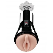 Телесный вибромастурбатор-вагина Cock Compressor Vibrating Stroker - Pipedream - в Кисловодске купить с доставкой