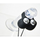 Черный инновационный мужской вибростимулятор JETT - Hot Octopuss - в Кисловодске купить с доставкой