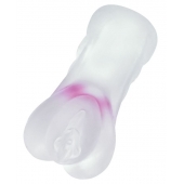 Прозрачный реалистичный мастурбатор Juicy Pussy Crystal Rose - ToyFa - в Кисловодске купить с доставкой