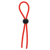 Красное эрекционное лассо с одной бусиной-утяжкой STRETCHY THIN LASSO - Dream Toys - в Кисловодске купить с доставкой