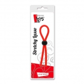 Красное эрекционное лассо с одной бусинкой-утяжкой STRETCHY THICK LASSO - Dream Toys - в Кисловодске купить с доставкой