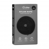 Черная веревка для бондажа Easytoys Bondage Rope - 5 м. - Easy toys - купить с доставкой в Кисловодске