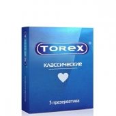 Гладкие презервативы Torex  Классические  - 3 шт. - Torex - купить с доставкой в Кисловодске
