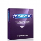 Презервативы Torex  Ультратонкие  - 3 шт. - Torex - купить с доставкой в Кисловодске
