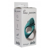 Зеленое эрекционное виброкольцо Pure Passion Midnight - Lola Games - в Кисловодске купить с доставкой