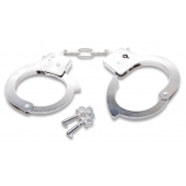 Наручники с ключами Official Handcuffs - Pipedream - купить с доставкой в Кисловодске