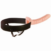 Мужской полый страпон 10  Hollow Strap-On - 24 см. - Pipedream - купить с доставкой в Кисловодске