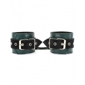 Изумрудные оковы на ноги Ladys Arsenal на карабинах - БДСМ Арсенал - купить с доставкой в Кисловодске