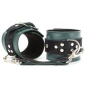 Изумрудные оковы на ноги Ladys Arsenal на карабинах - БДСМ Арсенал - купить с доставкой в Кисловодске