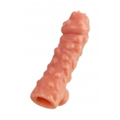 Насадка на фаллос с крупными бугорками EXTREME SLEEVE - 17,6 см. - KOKOS - в Кисловодске купить с доставкой