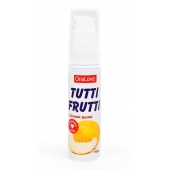 Гель-смазка Tutti-frutti со вкусом сочной дыни - 30 гр. - Биоритм - купить с доставкой в Кисловодске