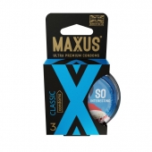 Классические презервативы в пластиковом кейсе MAXUS Classic - 3 шт. - Maxus - купить с доставкой в Кисловодске