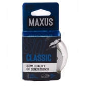 Классические презервативы в пластиковом кейсе MAXUS Classic - 3 шт. - Maxus - купить с доставкой в Кисловодске