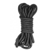 Черная веревка Do Not Disturb - 5 м. - Lola Games - купить с доставкой в Кисловодске