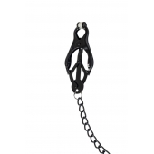 Зажимы на соски Darkside с цепочкой - Lola Games - купить с доставкой в Кисловодске