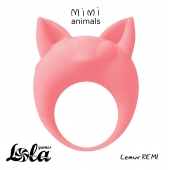 Оранжевое эрекционное кольцо Lemur Remi - Lola Games - в Кисловодске купить с доставкой