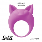 Фиолетовое эрекционное кольцо Lemur Remi - Lola Games - в Кисловодске купить с доставкой